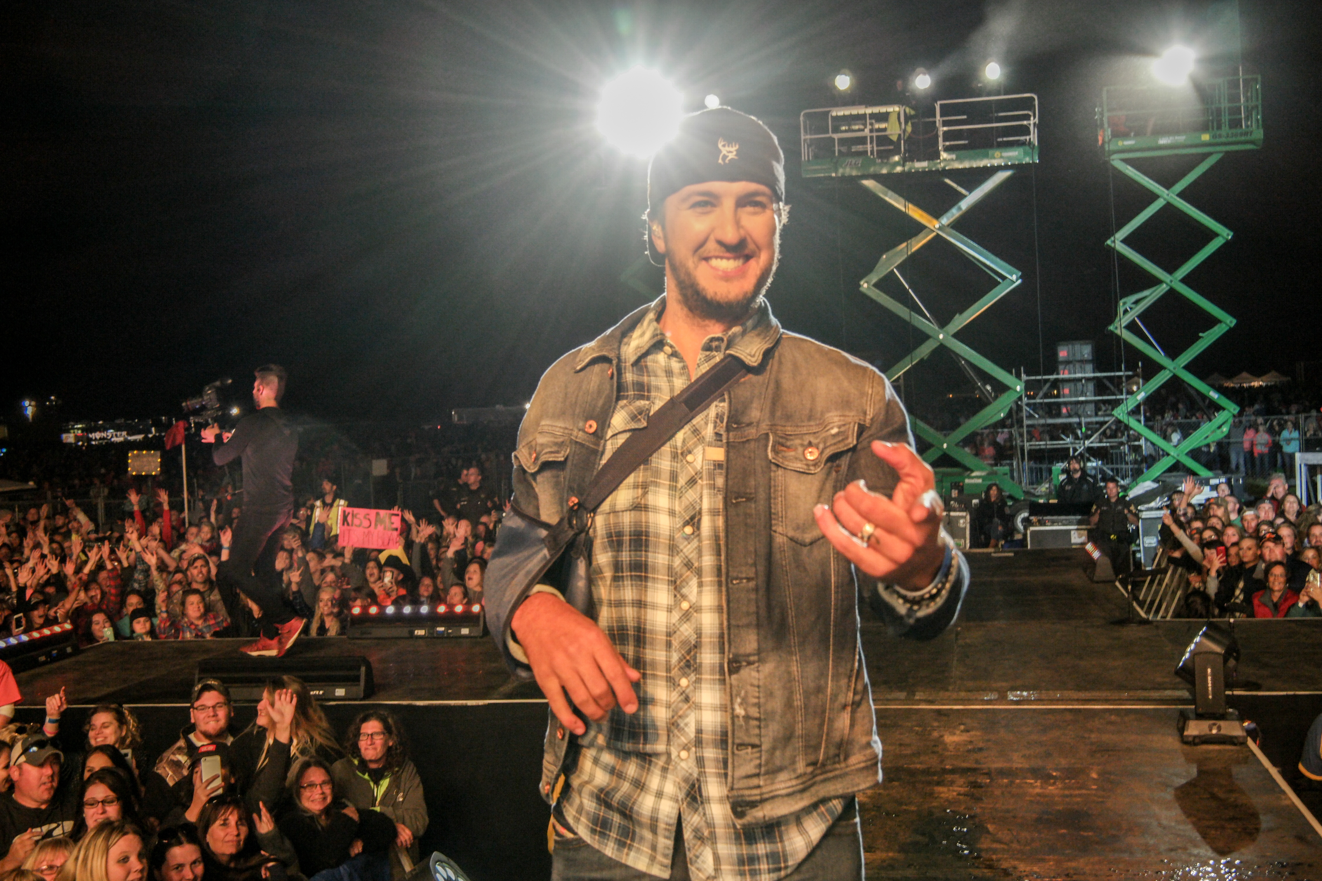 Luke Bryan - Playing the halftime show at the Dallas Cowboys game