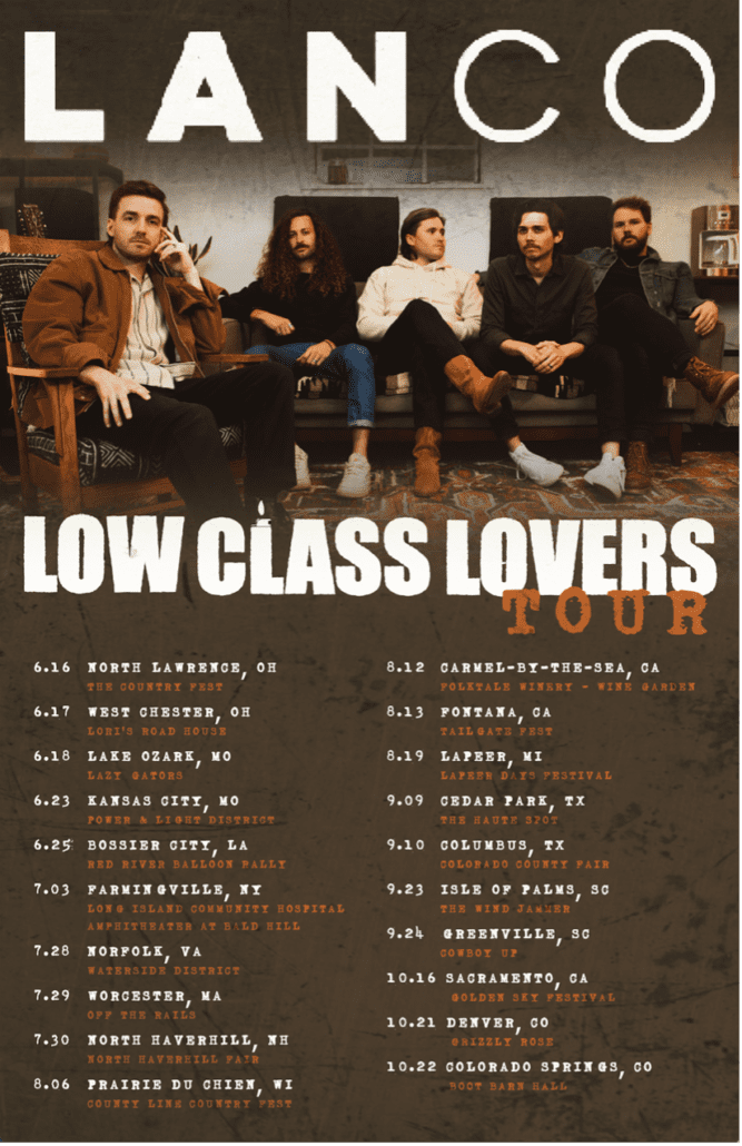 Lanco To Launch Headlining ‘Low Class Lovers Tour’ This Month • Red